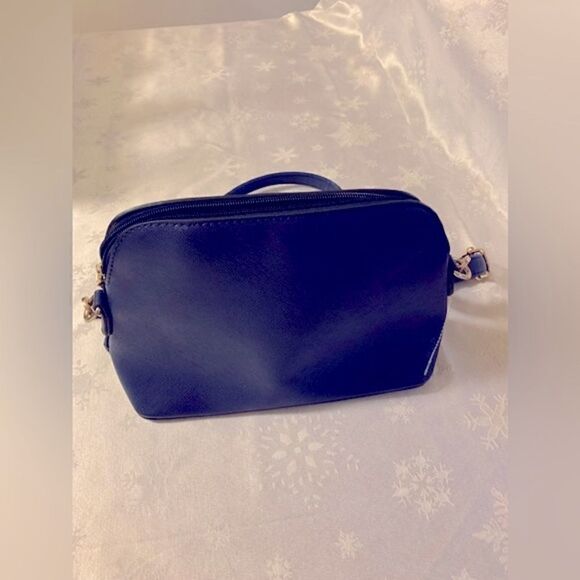 Elim & Paul Crossbody Handbag Royal Blue Vegan Leather NWOT Gorgeous - Picture 7 of 9